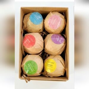 6 Bath Bombs